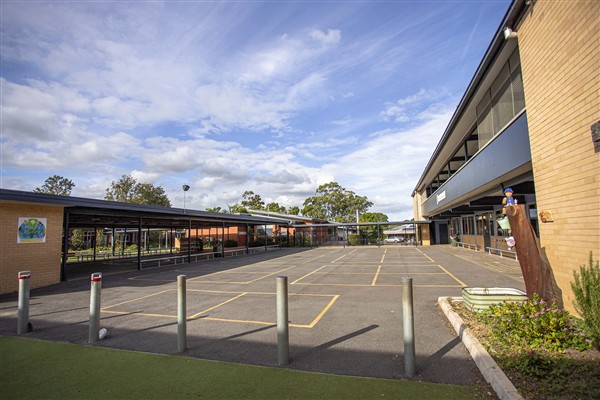 Handball Courts and Undercovered Area